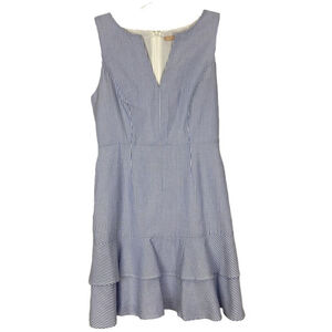 Hutch Seersucker Sleeveless Dress Size 4